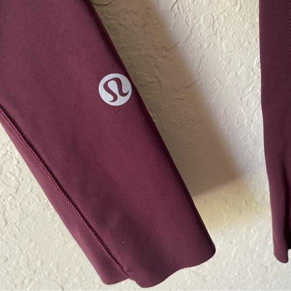 Lululemon | Women's Fast & Free Crop II *Nulux 19" Leggings Size 4 Dark Adobe - Picture 7 of 8